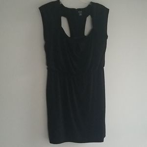 Black stretch dress
